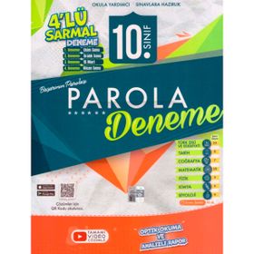 Evrensel İletişim Yayınları - 10. Sınıf 4'lü Parola Deneme