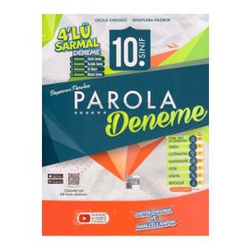 Evrensel İletişim Yayınları - 10. Sınıf 4'lü Parola Deneme