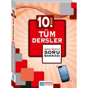 Evrensel İletişim Yayınları 10. Sınıf Tüm Dersler Konu Özetli Video Çözümlü Soru Bankası