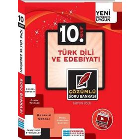 Evrensel İletişim Yayınları 10. Sınıf Türk Dili ve Edebiyati Soru Bankasi