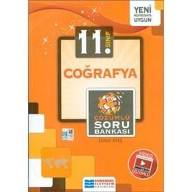 Evrensel İletişim Yayınları 11. Sınıf Coğrafya Video Çözümlü Soru Bankası