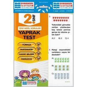 Evrensel İletişim Yayınları 2. Sınıf Tüm Dersler Yaprak Test