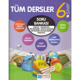 Evrensel İletişim Yayınları 6. Sınıf Tüm Dersler Konu Özetli Soru Bankası