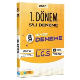 Evrensel İletişim Yayınları 8. Sınıf 1. Dönem 5'li Deneme
