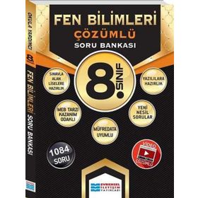 Evrensel İletişim Yayınları 8.sınıf Fen Bilimleri Çözümlü Soru Bankası