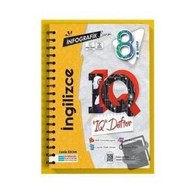 Evrensel İletişim Yayınları - 8. Sınıf İngilizce İnfografik Serisi IQ Defter