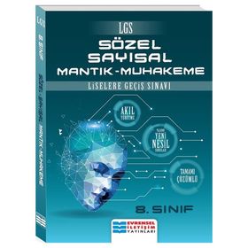 Evrensel İletişim Yayınları 8. Sınıf LGS Sözel Sayısal Mantık Muhakeme Tamamı Çözümlü Soru Bankası