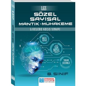 Evrensel İletişim Yayınları 8. Sınıf LGS Sözel Sayısal Mantık Muhakeme Tamamı Çözümlü Soru Bankası