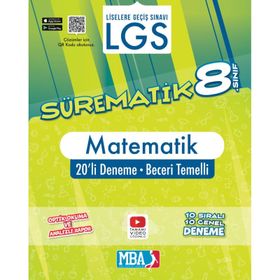 Evrensel İletişim Yayınları - 8. Sınıf Sürematik Matematik 20'li Deneme