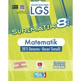 Evrensel İletişim Yayınları - 8. Sınıf Sürematik Matematik 20'li Deneme