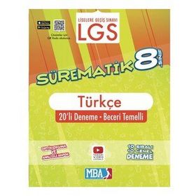 Evrensel İletişim Yayınları - 8. Sınıf Sürematik Türkçe 20'li Deneme