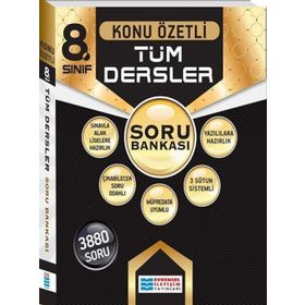Evrensel İletişim Yayınları 8. Sınıf Tüm Dersler Konu Özetli Soru Bankası