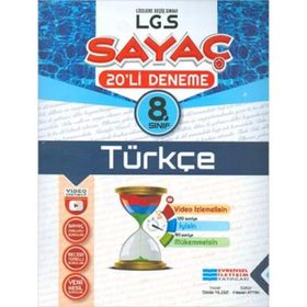 Evrensel İletişim Yayınları 8. Sınıf Türkçe Sayaç Deneme
