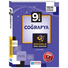 Evrensel İletişim Yayınları 9. Sınıf Coğrafya Video Çözümlü Soru Bankası