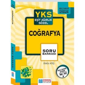 Evrensel İletişim Yayınları Eşit Ağırlık Sözel Coğrafya Soru Bankası