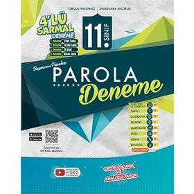 Evrensel İletişim Yayınları - Parola 11. Sınıf Sarmal 4'lü Deneme