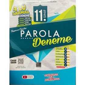 Evrensel İletişim Yayınları - Parola 11. Sınıf Sarmal 4'lü Deneme