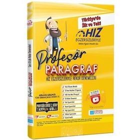Evrensel İletişim Yayınları - Profesör Paragraf Hız Egzersizleriyle Rekor Denemeler