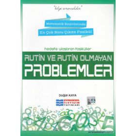 Evrensel İletişim Yayınları Rutin ve Rutin Olmayan Problemler