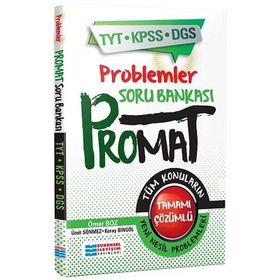 Evrensel İletişim Yayınları TYT KPSS DGS Promat Problemler Tamamı Çözümlü Soru Bankası
