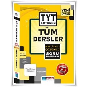 Evrensel İletişim Yayınları TYT Tüm Dersler Konu Özetli Çözümlü Soru Bankası 1.Oturum
