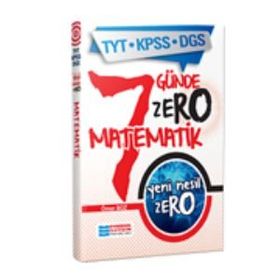 Evrensel İletişim Yayınları TYT Yeni Nesil Yedi Günde Zero Matematik