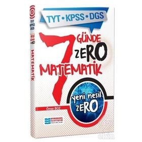 Evrensel İletişim Yayınları TYT Yeni Nesil Yedi Günde Zero Matematik