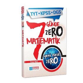 Evrensel İletişim Yayınları TYT Yeni Nesil Yedi Günde Zero Matematik