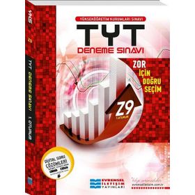 Evrensel İletişim Yayınları TYT Z9 İleri Seviye Video Çözümlü Deneme Sınavı