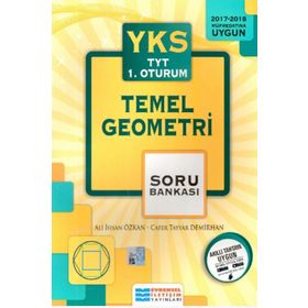 Evrensel İletişim Yayınları YKS 1. Oturum TYT Temel Geometri Soru Bankası