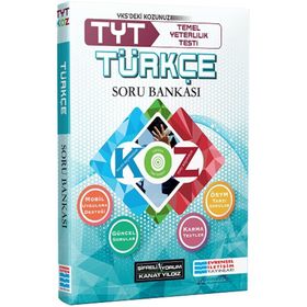 Evrensel İletişim Yayınları YKS 1. Oturum TYT Türkçe Koz Serisi Soru Bankası