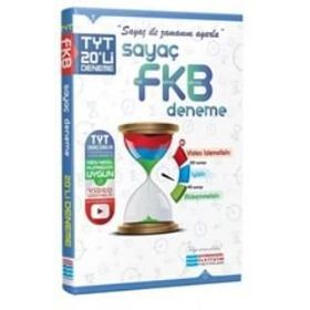 Evrensel TYT Fizik Kimya Biyoloji FKB Sayaç Video Çözümlü 20 Li Deneme Iletişim Yayınları