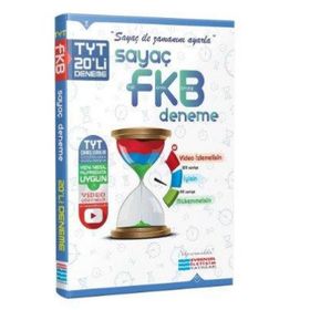 Evrensel TYT Fizik Kimya Biyoloji FKB Sayaç Video Çözümlü 20 Li Deneme Iletişim Yayınları