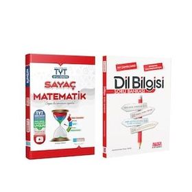 Evrensel Tyt Matematik Sayaç 10'lu Deneme ve Akm Dil Bilgisi Soru Bankası Seti 2 Kitap