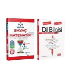 Evrensel Tyt Matematik Sayaç 10'lu Deneme ve Akm Dil Bilgisi Soru Bankası Seti 2 Kitap