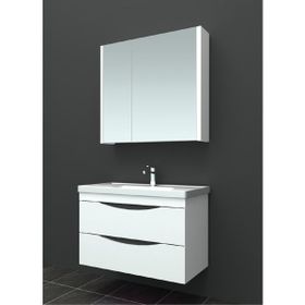 Evros Erguvan 80 cm Banyo Dolabı