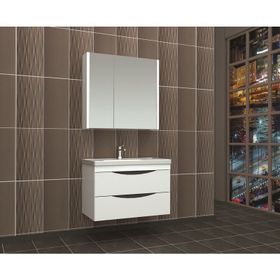Evros Erguvan 80 cm Banyo Dolabı