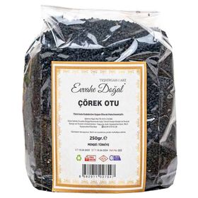 Evvahe Doğal 250 gr Çörek Otu Tohumu
