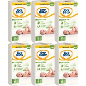 Evy Baby No:2 Mini 228 Adet Bebek Bezi