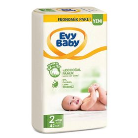 Evy Baby No:2 Mini 42 Adet Bebek Bezi