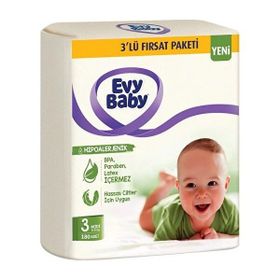 Evy Baby No:3 Midi 90 Adet Bebek Bezi