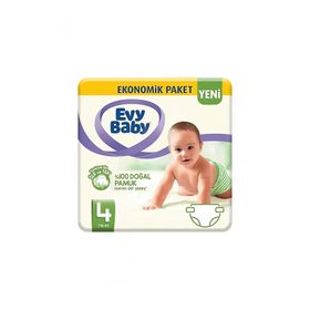 Evy Baby No:4 Maxi 27 Adet Bebek Bezi