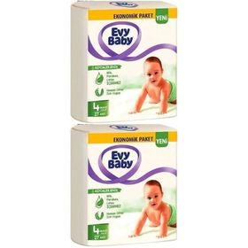 Evy Baby No:4 Maxi 54 Adet Bebek Bezi