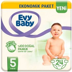 Evy Baby No:5 Junior 24 Adet Bebek Bezi