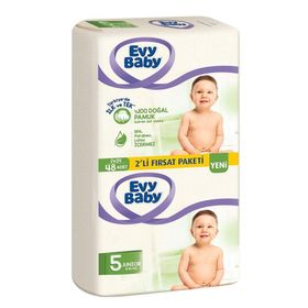 Evy Baby No:5 Junior 48 Adet Bebek Bezi
