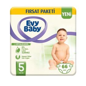 Evy Baby No:5 Junior 66 Adet Bebek Bezi