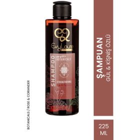 EvyLaure 225 ml Gül Yağı ve Kişniş Özlü Güçlendirici Botanik Şampuan