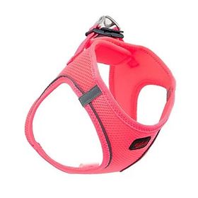 Ewox Air-Mesh Küçük Irk 32-36 cm Neon Pembe XS Köpek Göğüs Tasması