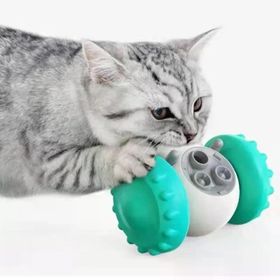 Ewox İnteraktif Yeşil Kedi Köpek Ödül Dağıtım Robotu