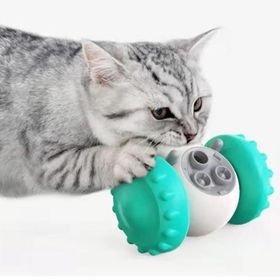 Ewox İnteraktif Yeşil Kedi Köpek Ödül Dağıtım Robotu